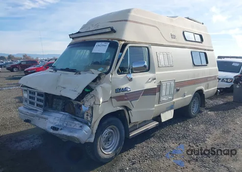 1988 Dodge Ram Van B350 z USA, uszkodzony, nr VIN 2B7JB33Y7JK182989